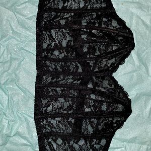 Super sexy gothic black lingerie corset top 2000s 90s